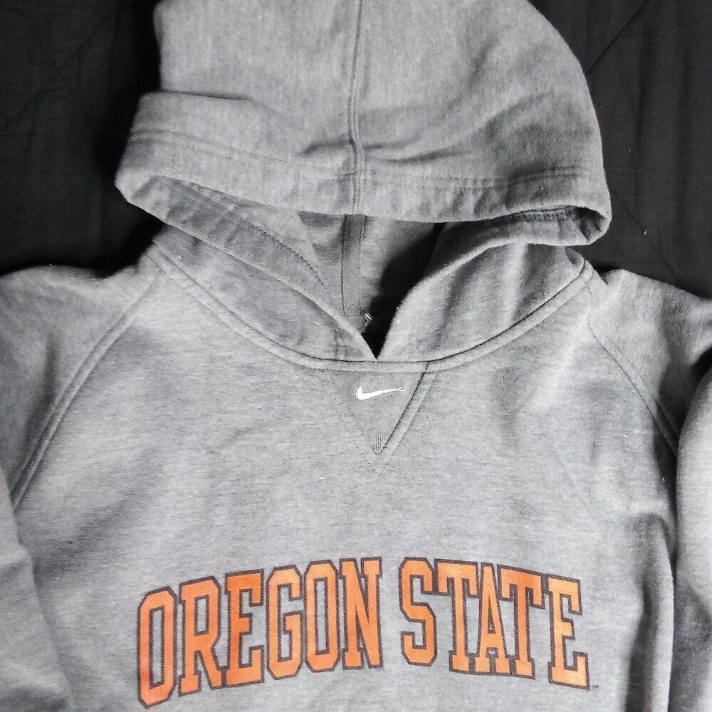 Vintage Nike Oregon State Beavers Mid Swoosh Hoodie Sweatshirt Travis Scott